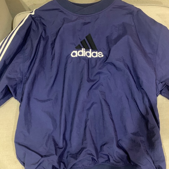 Blue adidas pullover - Picture 1 of 3